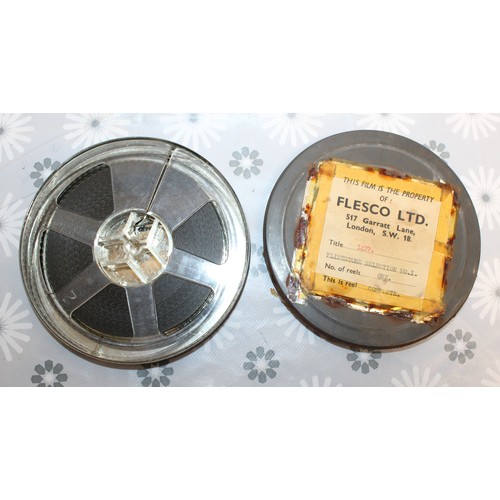 107 - Five FLESCO FILM REELS INC-Thunderbirds Sel/.No.1 1599/DONALD''S BEACH PICINIC 1052. /Cartoon Select... 