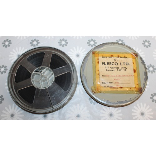 107 - Five FLESCO FILM REELS INC-Thunderbirds Sel/.No.1 1599/DONALD''S BEACH PICINIC 1052. /Cartoon Select... 