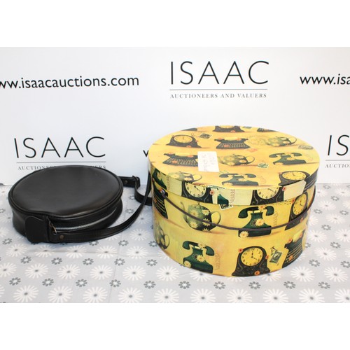 108 - A Collectable Boxed 'Victoria Salvation Army Bonnet' And A Salvation Army Tambourine -In A Carry Cas... 