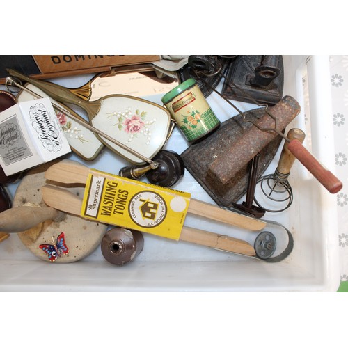 109 - A Selection Of Mixed Collectables-Crate Not Included As Found 
COLLECTION ONLY