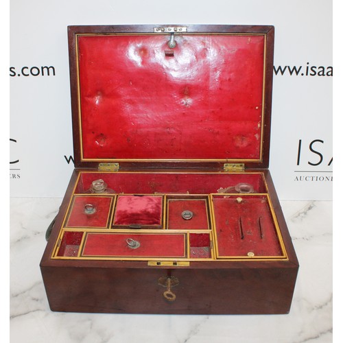 119 - A Antique Wooden Vanity Set As Found Please See All Pictures