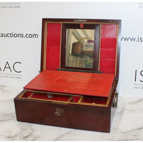 119 - A Antique Wooden Vanity Set As Found Please See All Pictures