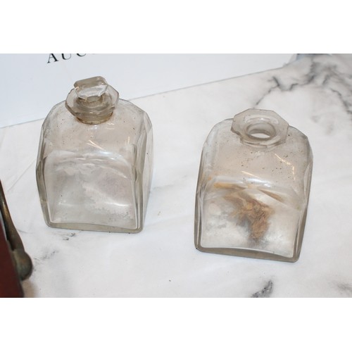 119 - A Antique Wooden Vanity Set As Found Please See All Pictures