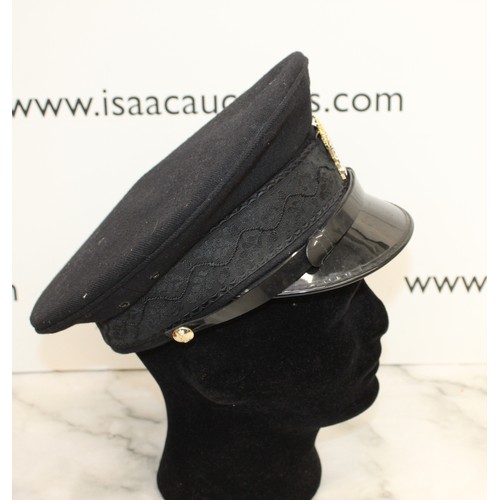 772 - Royal Artillery Officer's Dress Cap & British Army Royal Corps Of Signals Officer's Dress Peaked Cap... 