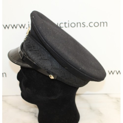 772 - Royal Artillery Officer's Dress Cap & British Army Royal Corps Of Signals Officer's Dress Peaked Cap... 