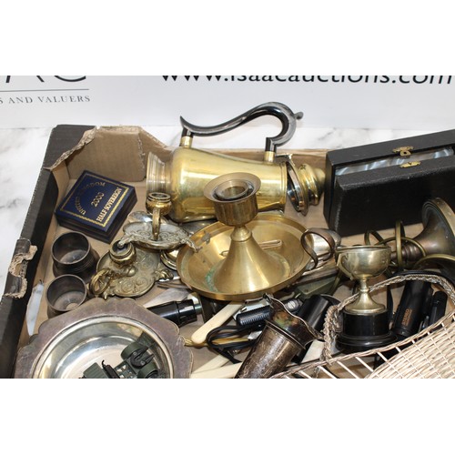 196 - A Tray Of Mixed Collectable Items AS Found