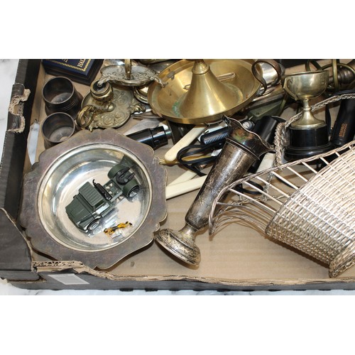 196 - A Tray Of Mixed Collectable Items AS Found