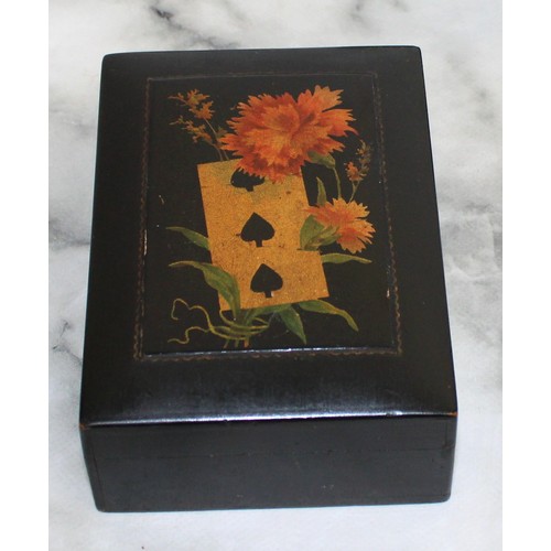 200 - Three Collectable Jewellery Boxes/Boxes Inc Decorative Plastic Lacquer-Style Travel Jewellery Box Ma... 