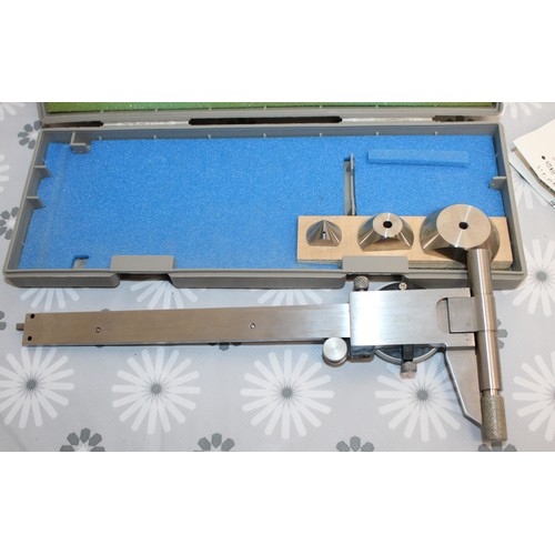 1 - A Mitutoyo Dial Caliper A High Precision Instrument Used By Machinists And Engineers To Measure The ... 