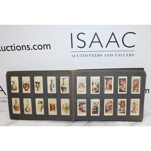 205 - Cigarette Pictures Album Containing A Quantity Of Cards Inc-