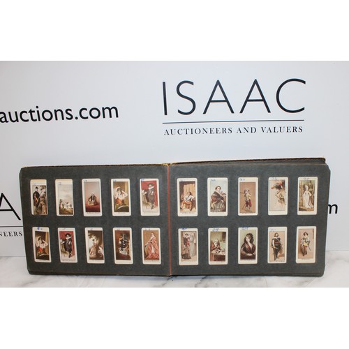 205 - Cigarette Pictures Album Containing A Quantity Of Cards Inc-