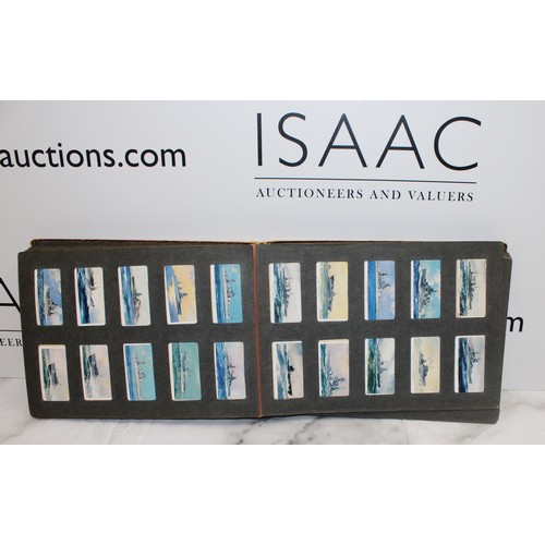 205 - Cigarette Pictures Album Containing A Quantity Of Cards Inc-