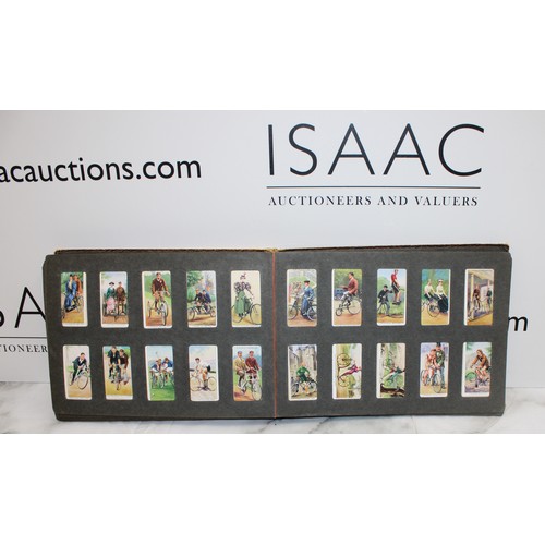 205 - Cigarette Pictures Album Containing A Quantity Of Cards Inc-