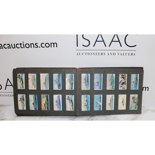 205 - Cigarette Pictures Album Containing A Quantity Of Cards Inc-