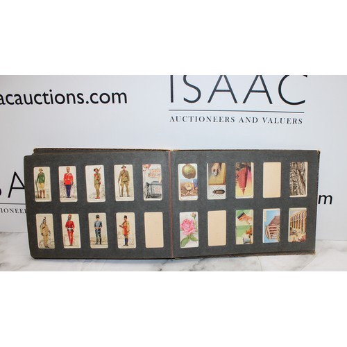 205 - Cigarette Pictures Album Containing A Quantity Of Cards Inc-