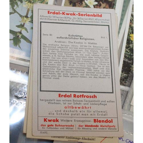 213 - A Quantity Of Cigar/Cigarette/Tea Cards Etc AF