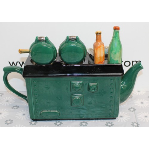 221 - COLLECTABLE The Teapottery 10th Anniversary Large The AGA Teapot Special Edition 35cm x 21.5cm
COLLE... 