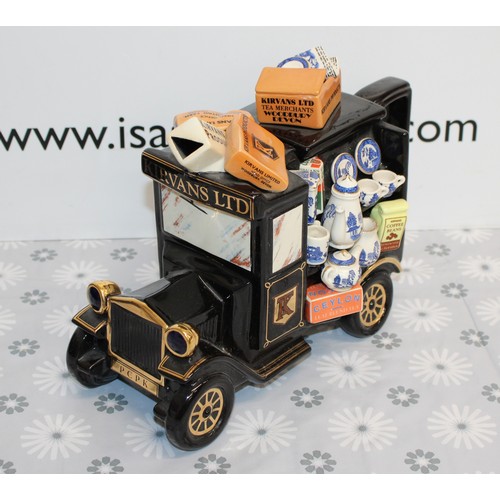 222 - COLLECTABLE PAUL CARDEW BLUE LARGE TEA VAN TEAPOT 28CM X 18CM 
COLLECTION ONLY