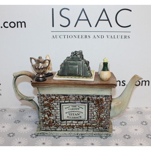 223 - COLLECTABLE LARGE FARMHOUSE FIREPLACE CARDEW DESIGN LIMITED EDITION 2325/5000 5/2000  33CM X 21CM
CO... 