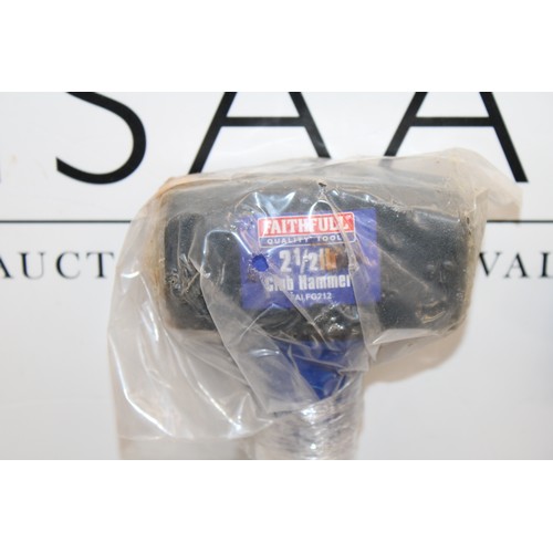 21 - Job Lot Of Faithfull And Spear And Jackson Club Hammers 2.5lb AS NEW As Found COLLECTION ONLY FROM B... 
