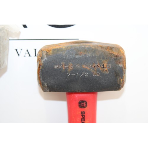 21 - Job Lot Of Faithfull And Spear And Jackson Club Hammers 2.5lb AS NEW As Found COLLECTION ONLY FROM B... 