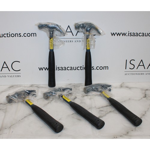 23 - Job Lot Of Stanley Blue Strike Claw Hammers AS NEW As Found COLLECTION ONLY FROM BRAINTREE ESSEX CM7... 