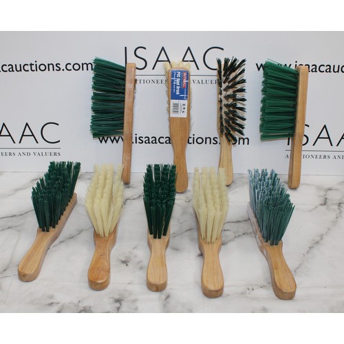 24 - Job Lot Of Faithfull PVC Hand Brushes AS NEW As Found