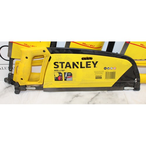 32 - Job Lot Of Stanley And Faithfull Hack Saws AS NEW AF