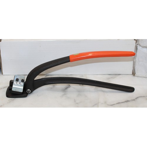 34 - Job Lot Of 6 x Steel Strapping Sealer 19mm, 3 x Steel Strap Cutter And 3 x Steel Strapping Tensioner... 