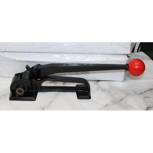 34 - Job Lot Of 6 x Steel Strapping Sealer 19mm, 3 x Steel Strap Cutter And 3 x Steel Strapping Tensioner... 