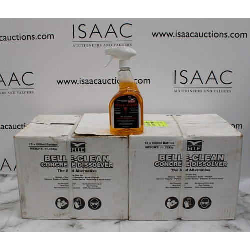 35 - 30 x Bottles Of Belle Clean Concrete Dissolver AS NEW AF COLLECTION ONLY FROM BRAINTREE ESSEX CM7 2D... 