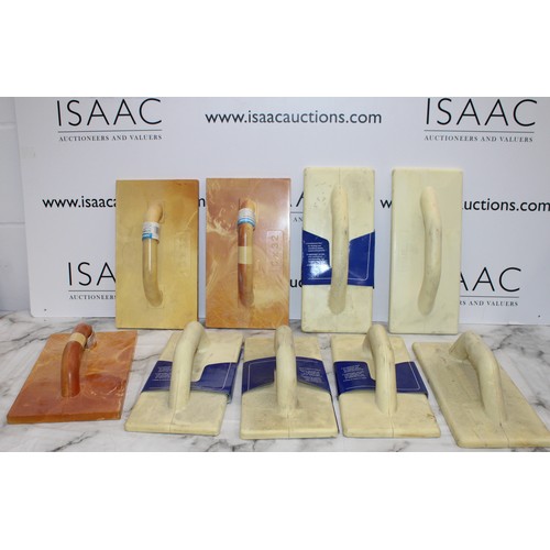 38 - A Job Lot Of Plastering Floor Trowels AS NEW AS NEW As Found
 COLLECTION ONLY FROM BRAINTREE ESSEX C... 