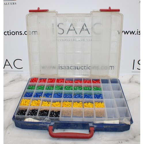 40 - A Box Of Coloured Cable Markers Used To Identify Wires And Power Cords AS NEW AF