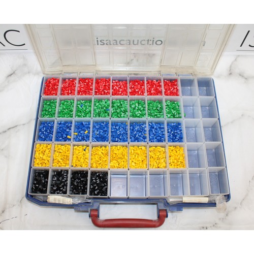 40 - A Box Of Coloured Cable Markers Used To Identify Wires And Power Cords AS NEW AF