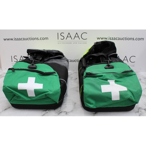 44 - 2 x Large Empty First Aid Bags As Found AS NEW AF
