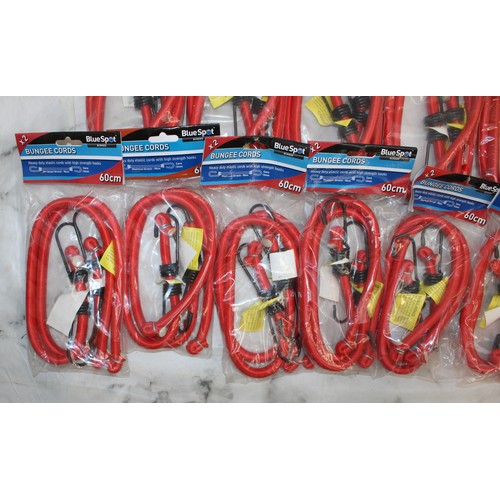 52 - Job Lot Of 13 Heavy Duty Bungie Cords AS NEW AF