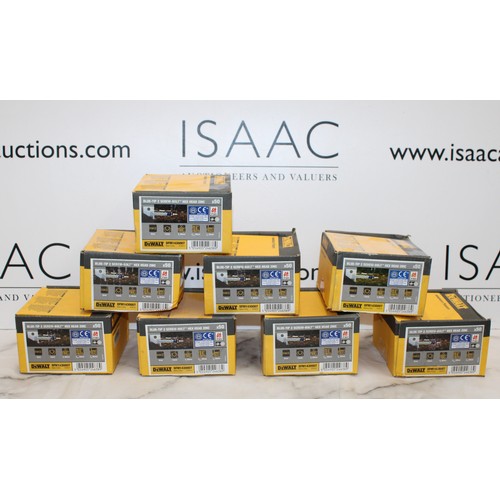 56 - Job Lot 8 x DEWALT Boxes of BLUE-TIP 2 Screw -Bolt Hex Head Zinc AS NEW AS FOUND COLLECTION ONLY FRO... 