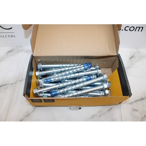 67 - Job Lot 4 x Box Of DEWALT BLUE-TIP 2 Screw-Bolt Hex Head Zinc AS NEW  As Found COLLECTION ONLY FROM ... 