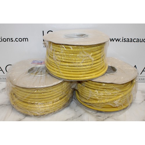 79 - Job Lot 3 x LASTOFLEX BUNGEE CORD 10mm x 50m AS NEW As Found COLLECTION ONLY FROM BRAINTREE ESSEX CM... 