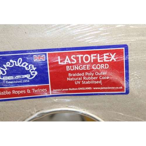 79 - Job Lot 3 x LASTOFLEX BUNGEE CORD 10mm x 50m AS NEW As Found COLLECTION ONLY FROM BRAINTREE ESSEX CM... 