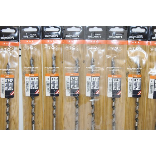 84 - Job Lot 21 x Alpen Drill Bits AS NEW As Found