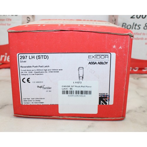90 - Job Lot 5 x Boxes 200 Series Bolts And Latches AS NEW As Found
 COLLECTION ONLY FROM BRAINTREE ESSEX... 
