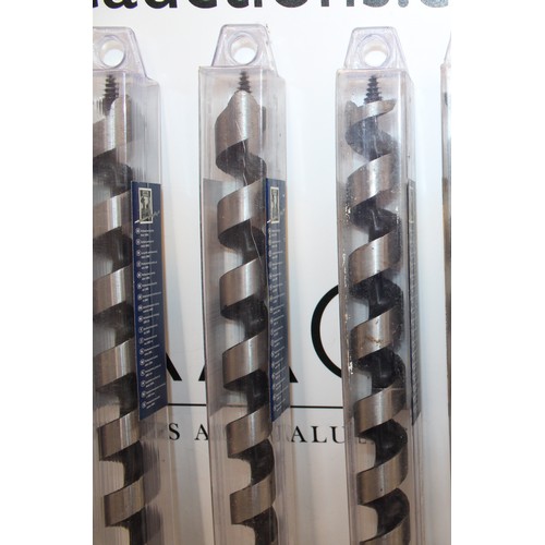 94 - Job Lot 10 x IRWIN 24mm Auger/Drill Bits AS NEW As Found