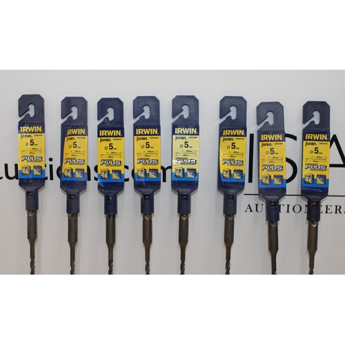 99 - Job Lot Of IRWIN, FAITHFULL And BOSCH Drill Bits AS NEW AF