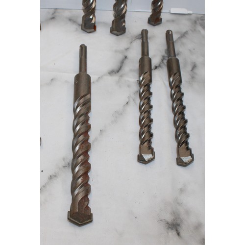 101 - Job Lot Quantity Of Mixed Makes And Various Sized Drill/Auger And Chisel Bits AS NEW AF