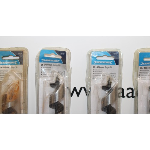 105 - Job Lot Of SILVERLINE, DART And ALPINE Drill/Auger Bits Various Sizes AS NEW AF