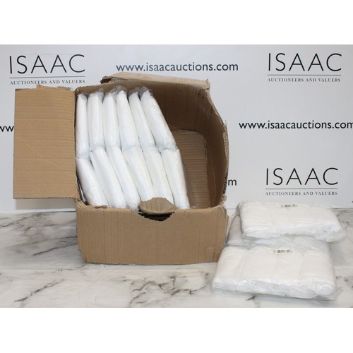 110 - Job Lot Of Deluxe Overshoes White One Size AS NEW AF