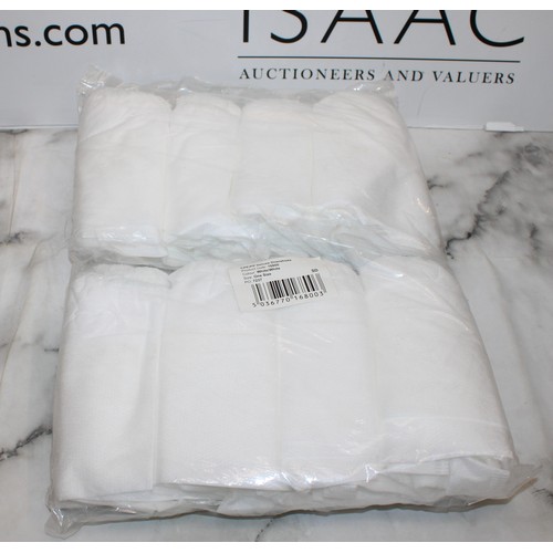 110 - Job Lot Of Deluxe Overshoes White One Size AS NEW AF