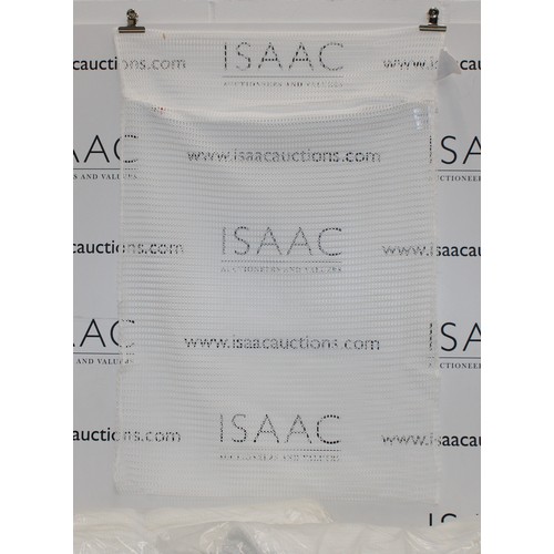 112 - Job Lot Quantity Of Large Industrial Zipped Mesh Laundry Bags Size 60cm x 88.5cm Approximately 50 Ba... 