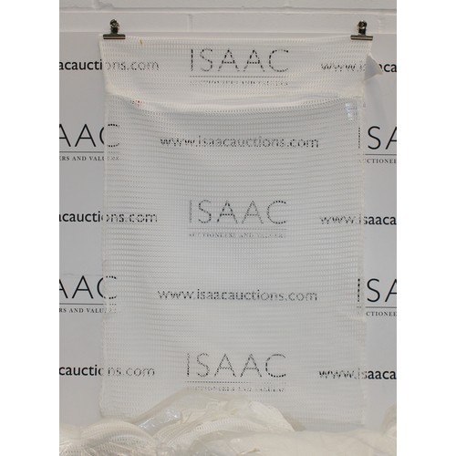 113 - Job Lot Quantity Of Large Industrial Zipped Mesh Laundry Bags Size 60cm x 88.5cm Approximately 50 Ba... 